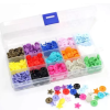 Kit 150 Botões Tic Tac 15 Cores WESTPRESS + Estojo CORAÇÃO - Image 2