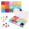 Kit 150 Botões Tic Tac 15 Cores WESTPRESS + Estojo CORAÇÃO