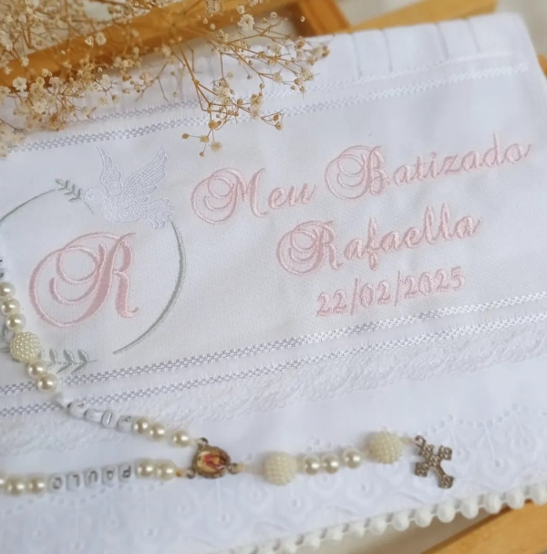 Toalha de Batizado Personalizada - Image 2