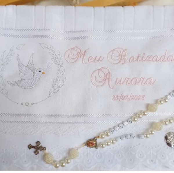 Toalha de Batizado Personalizada - Image 3